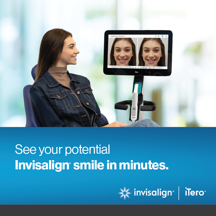Invisalign and itero branding