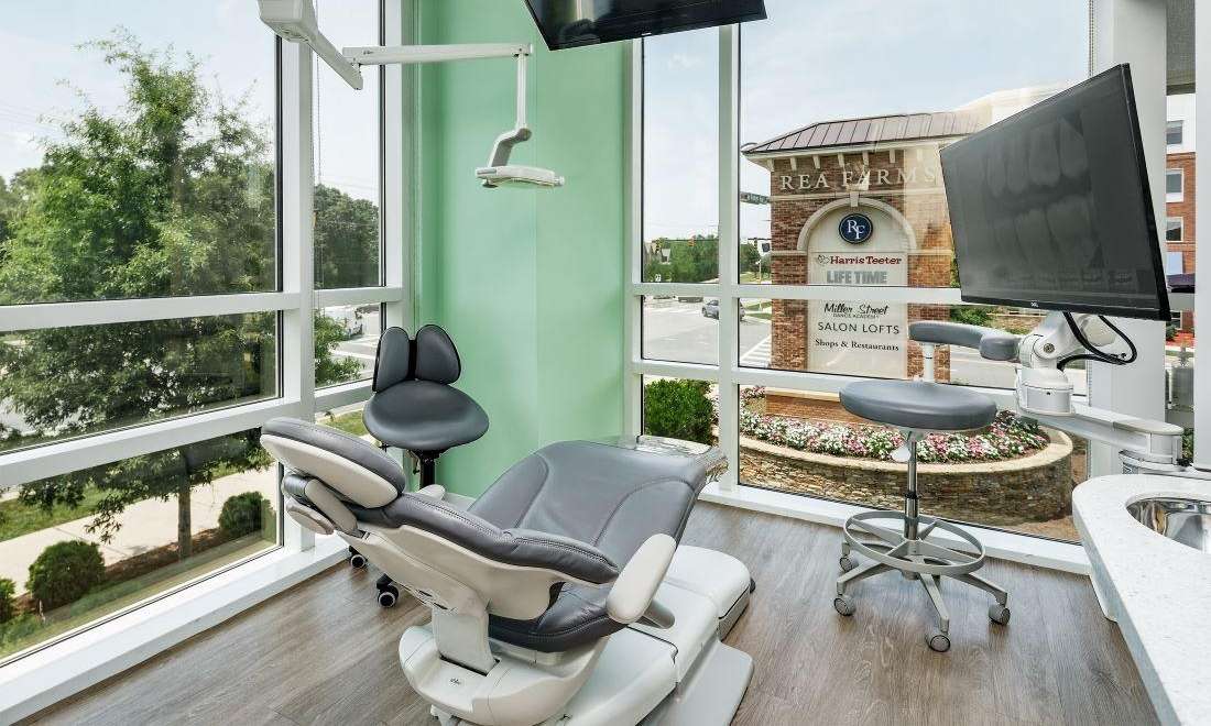 Dental Chair in dental wellness of charlotte