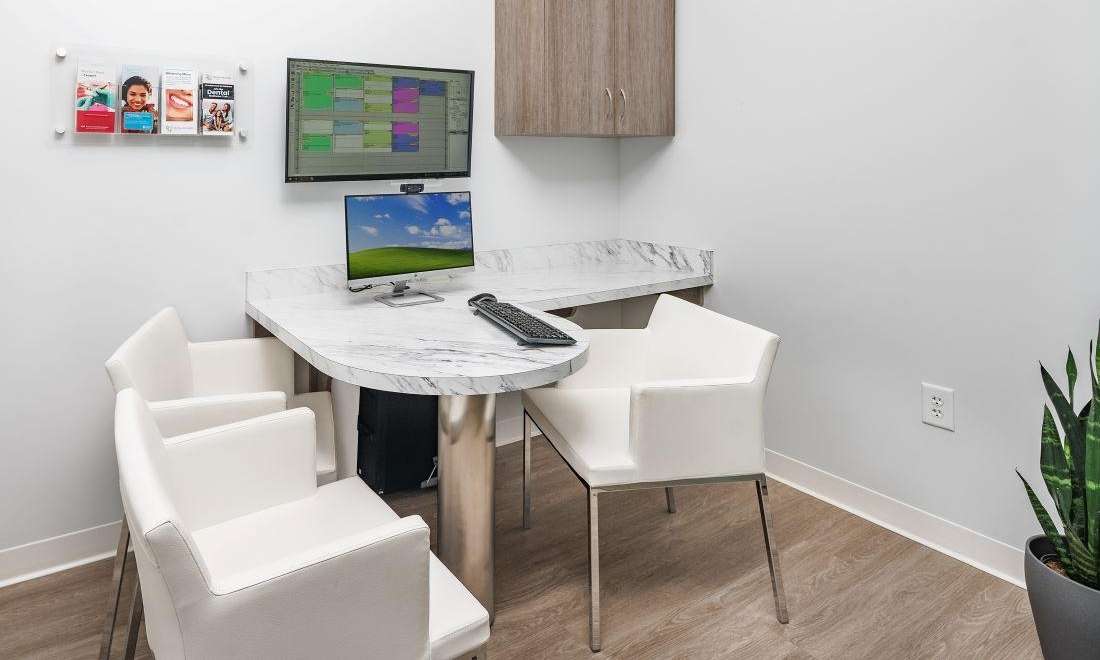 dental Office consulation room in charlotte