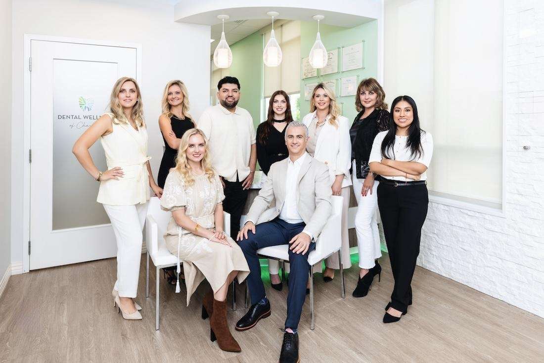 Dental Wellness of Charlotte team smiling, charlotte nc